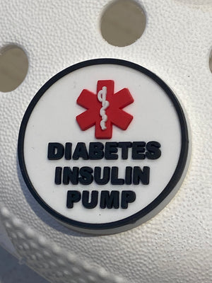 Diabetes Medi-Alert Shoe Charms | Type 1 Diabetes