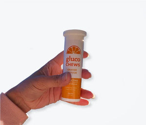 Fast Acting Glucochews | Orange Flavour | Single Tube