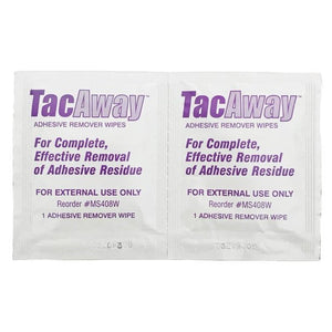 Tac Away Adhesive Removal Wipes