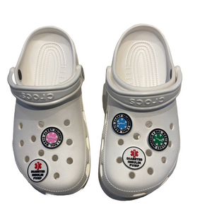 Diabetes Medi-Alert Shoe Charms | Type 1 Diabetes