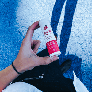 Fast Acting Glucochews | Raspberry Flavour | Single Tube