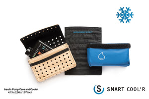 The Smart Cool'R - Diabetes Leather Insulin Pump Cooling Wallet is design to suit the following Type 1 pump : Medtronic 640G_diabeteshq.com.au