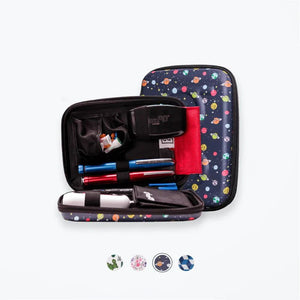 Hardcover Diabetes Travel Case | Classic Size | Glucology
