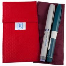 Glucology Duo Insulin Cooling Wallet | 2 Pens