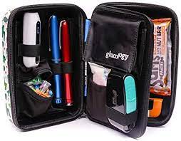Hardcover Diabetes Travel Case | PLUS Size | Glucology