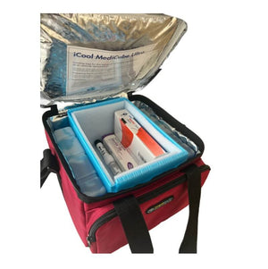 iCool MediCube Ultra | Insulated Medication Travel Box | 30 Pens