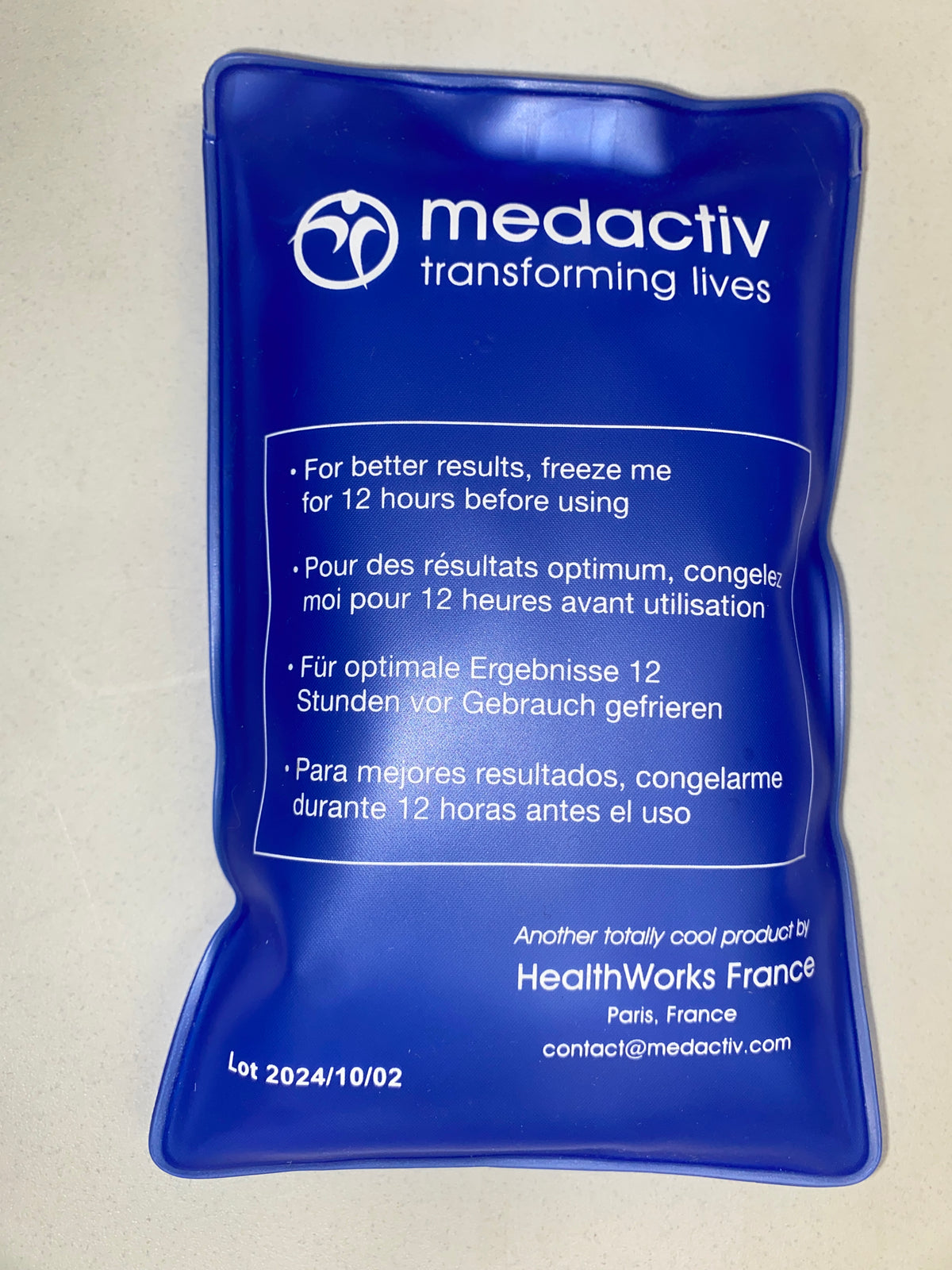 Medactiv Replacement Gel Cooling Pack