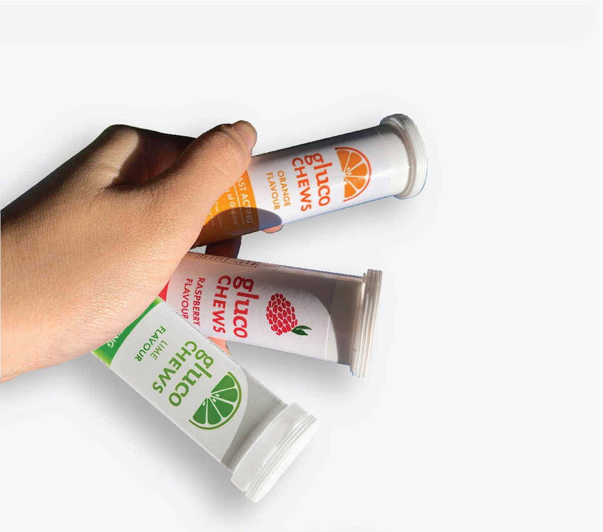 Fast Acting Glucochews | Multiple Flavour | Six Tubes