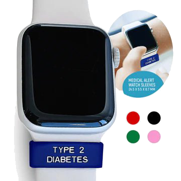 Diabetes Medi-Alert Watch Sleeve | Type 1 Diabetes