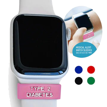 Diabetes Medi-Alert Watch Sleeve | Type 2 Diabetes