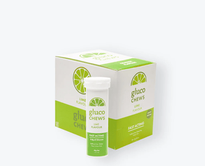 Fast Acting Glucochews | Lime Flavour | Single Tube