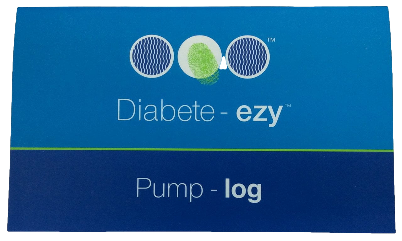 Diabetes Pump-Log Record Book