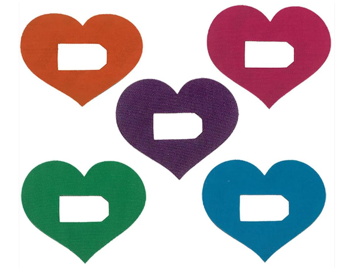 Dexcom H2O (Waterproof)Sensor Patches | Hearts