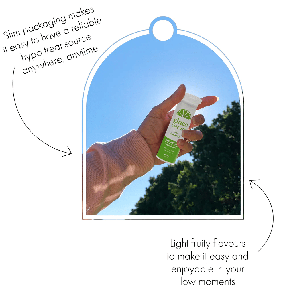 Fast Acting Glucochews | Lime Flavour | Single Tube