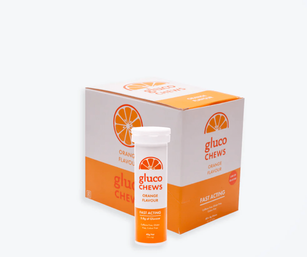 Fast Acting Glucochews | Orange Flavour | Single Tube