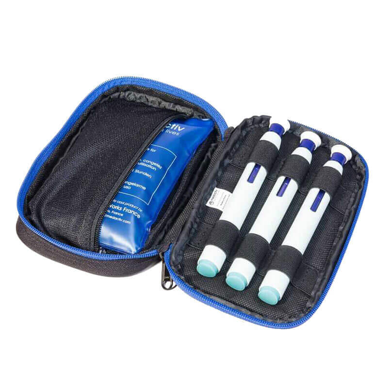 iCool Weekender | Insulated Medication Travel Bag | 3 Pens