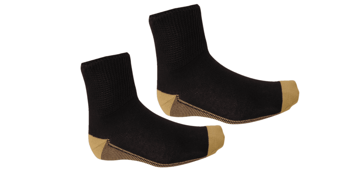 Diabetic Copper-Based Socks | Single Pair