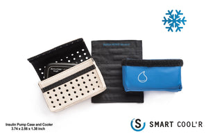 The Smart Cool'R - Diabetes Leather Insulin Pump Cooling Wallet is design to suit the following Type 1 pumps : Medtronic VEO insulin pump, Tandem t:slim insulin pump from AMSL Diabetes, Ypsopump insulin pump, Accu-Chek Insight insulin pump from Roche and the Accu-Chek Combo insulin pump system from Roche_diabeteshq.com.au