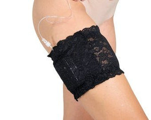Lace Garter For Your insulin Pump - Dia-Lacy Leg Band– Kaio-Dia