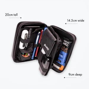 Hardcover Diabetes Travel Case | PLUS Size | Glucology