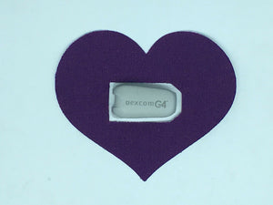Dexcom - CGM Transmitter Patches - Heart shape