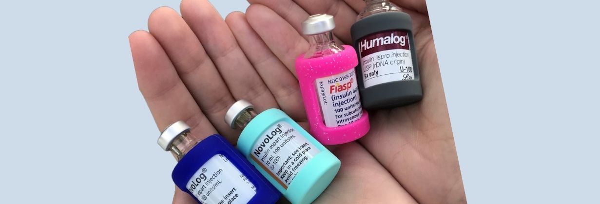 Insulin Vial Protective Gel Skins | 10mL | Sugar Medical