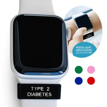 Diabetes Medi-Alert Watch Sleeve | Type 2 Diabetes