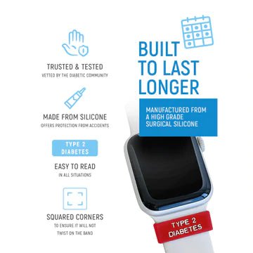 Diabetes Medi-Alert Watch Sleeve | Type 2 Diabetes
